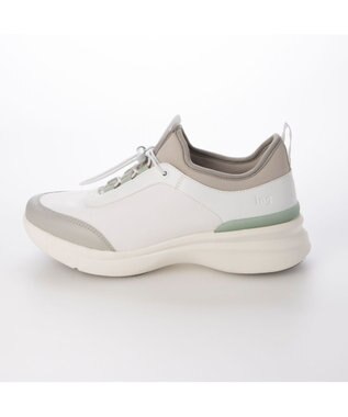 ing <ing>【レイン対応】コードストッパースニーカー ホワイトコンビ