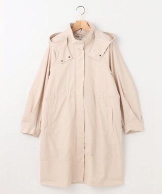 組曲 【WEB限定】中綿ライナー付き モッズコート アイボリー系