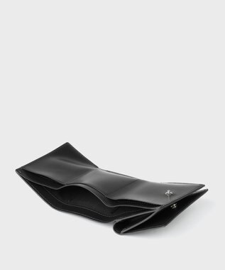 Paul Smith マーケトリー ブライトストライプ ラビット 3つ折り財布 ブラック