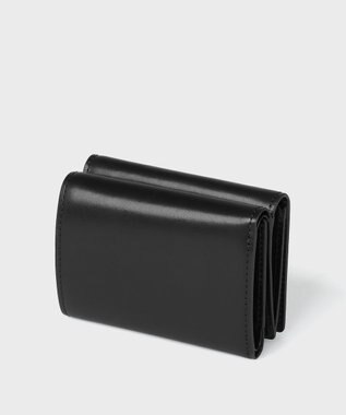 Paul Smith マーケトリー ブライトストライプ ラビット 3つ折り財布 ブラック