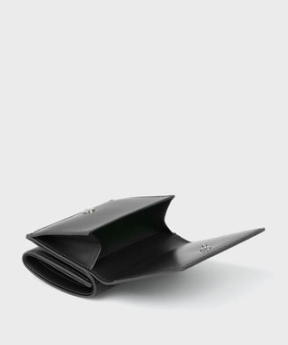 Paul Smith マーケトリー ブライトストライプ ラビット 3つ折り財布 ブラック