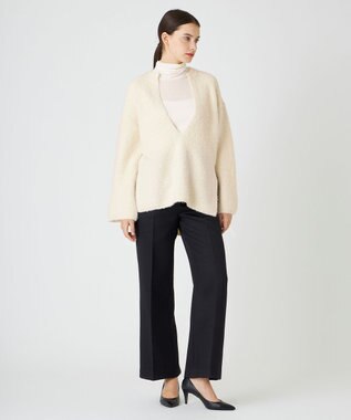 BEIGE， TOURNELLES / ストレートパンツ Black