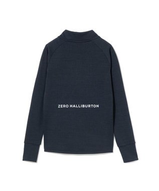 ZERO HALLIBURTON ハーフジップミドルレイヤープルオーバー ZHG-W6S2a 85215 ネイビー