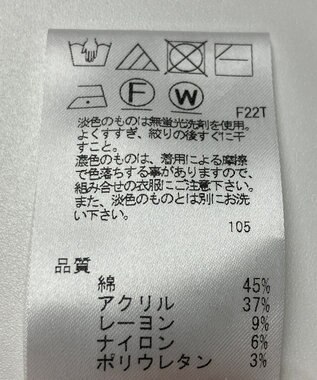 ONWARD Reuse Park 【UNFILO】ニット春夏 ホワイト