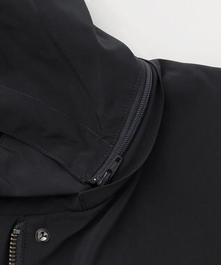 J.PRESS LADIES Artirosa フーデッド ロング コート ネイビー系