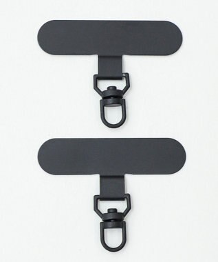 WEGO ステンレススマホストラップシート ブラック