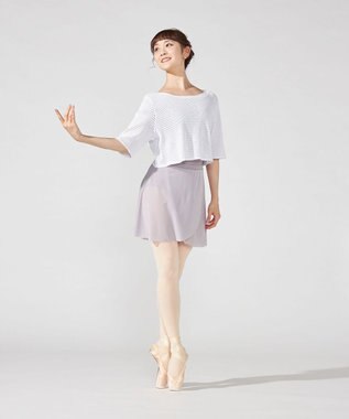 Chacott メッシュニット２Wayトップ アイリス