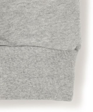 J.PRESS MEN 【WEB限定】J刺繍ハーフジップスウェット ライトグレー系