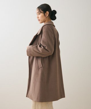 Green Parks スタンドロングコート Mocha