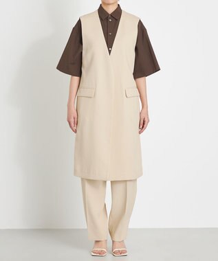 NAVE 【ReNAVE 吸水速乾】ホロウツイルベスト ベージュ