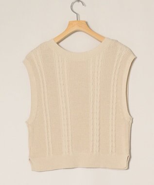 ONWARD Reuse Park 【any SiS】ベスト秋冬 ベージュ