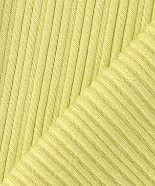 自由区 【カトリエムブーケ】Cotes melangees a la soie ヘンリーネックトップス グリーン