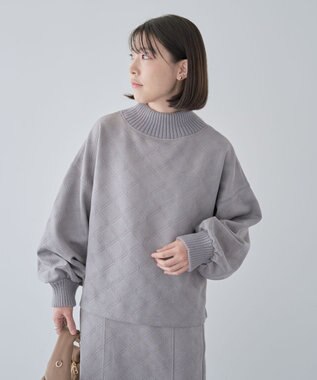 Green Parks ・ＥＬＥＮＣＡＲＥ　ＤＵＥ　エンボスプルオーバー Light Gray