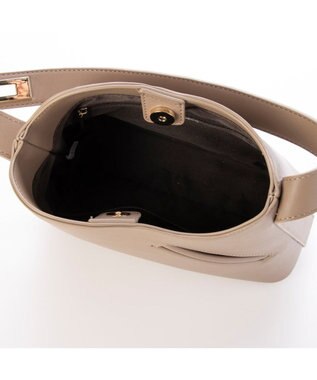 UNBILLION カシュカシュ cachecache / サイドポケットヒネリハンドル2wayトートバッグ オーク