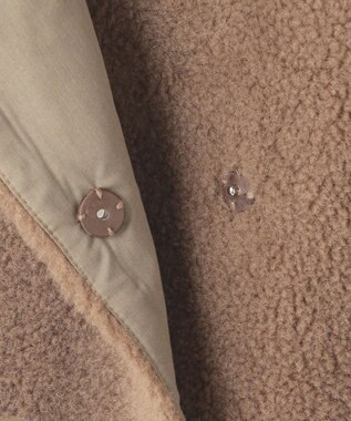 組曲 KIDS 【110-140㎝】スライバー ピーコート ブラウン