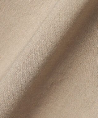 23区 L 【GOLD LABEL】クリスピーリネンストレッチ キャミソールワンピース ブラウン系