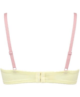 Wing Wing Lesiage　【2720シリーズ】ブラジャー　シアー感のあるラグジュアリーなデザイン　ウイング／ワコール　PB2720 イエロー