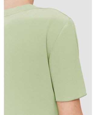 JOSEPH 【洗える】クレープ ド ソワ　ショートスリーブTEE Matcha