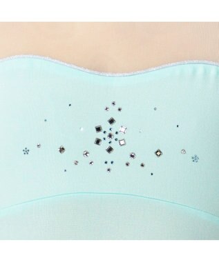 Chacott スカート付レオタード アイスグリーン