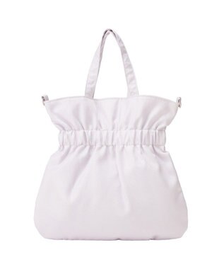Maison de FLEUR スターリボン２Ｗａｙトートバッグ Silver