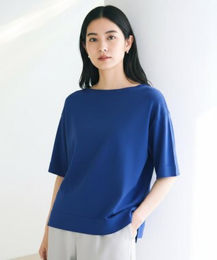 スゴ機能美 ハーフスリーブ ニット