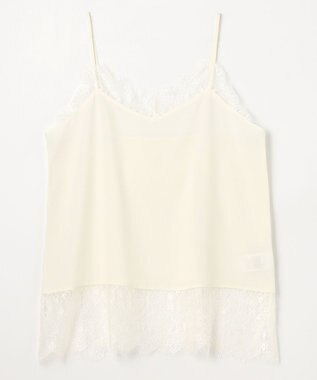 ANY L デシンレースキャミソール