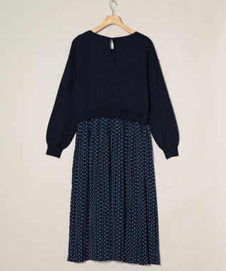 ONWARD Reuse Park 【組曲】ワンピース秋冬 ネイビー