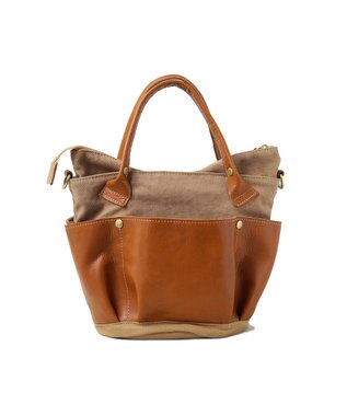 FOLNA RD レザー2WAYガーデンバッグ キャメル