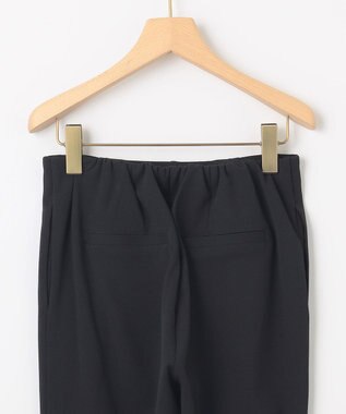 組曲 S 【ご好評につき追加生産！】ジョーゼットジャージースタイルアップ パンツ ブラック系