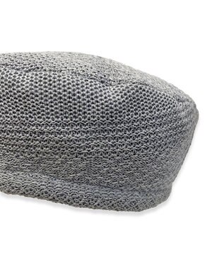 林八百吉商店 un chapeau  レースベレー グレー