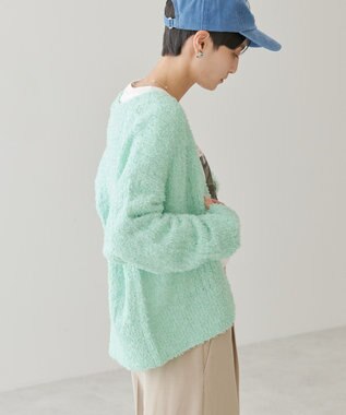 AMERICAN HOLIC テープヤーンカーディガン Mint