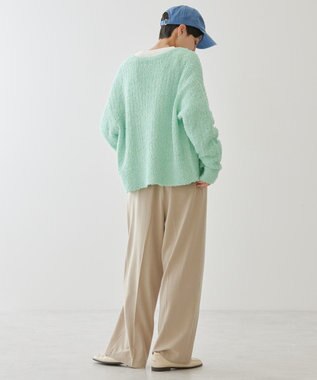 AMERICAN HOLIC テープヤーンカーディガン Mint