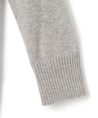 23区 L 【SLOW/一部店舗限定】ウールナイロンニット ワンピース ライトグレー系