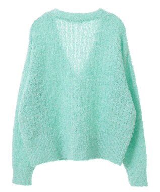 AMERICAN HOLIC テープヤーンカーディガン Mint