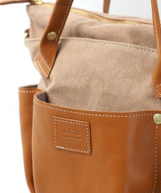 FOLNA RD レザー2WAYガーデンバッグ キャメル