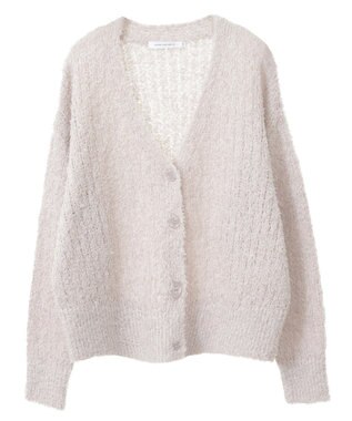 AMERICAN HOLIC テープヤーンカーディガン Light Gray