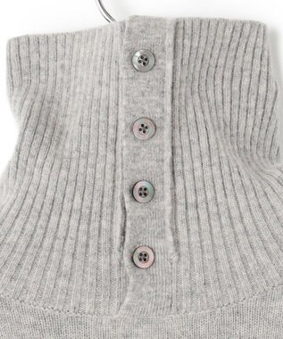 23区 L 【SLOW/一部店舗限定】ウールナイロンニット ワンピース ライトグレー系