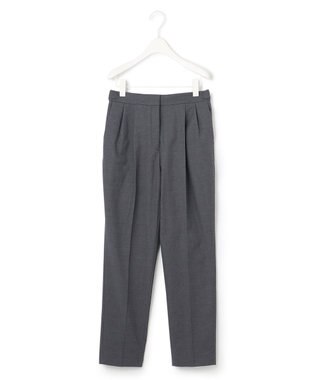 ICB 【セットアップ対応・洗える】 LooseWeave テーパードパンツ チャコール系