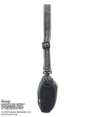 Green Parks ■PEANUTS キルティングショルダー Black