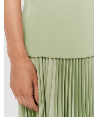 JOSEPH 【洗える】クレープ ド ソワ　ショートスリーブTEE Matcha