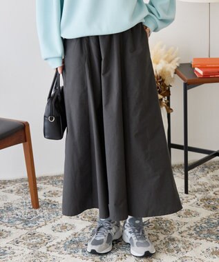 AMERICAN HOLIC ギャザーフレアスカート Charcoal Gray