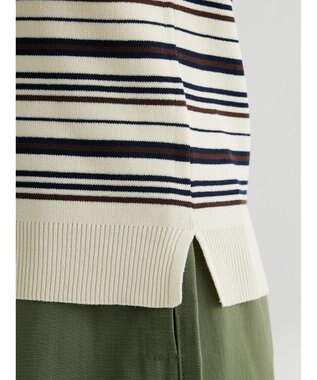 Green Parks スクエアネックニットタンクトップ Charcoal Gray