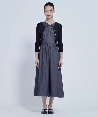 TOCCA AUTUMN TIME カーディガン ネイビー系