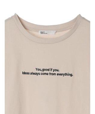 CRAFT STANDARD BOUTIQUE UVカット / You good if you TEE Ivory