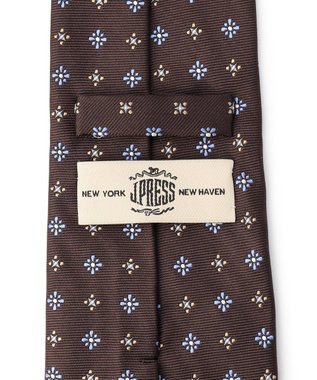 J.PRESS MEN 【VINTAGE JACQUARD COLLECTION】小紋柄 ネクタイ ダークブラウン系8