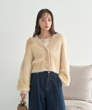 earth music&ecology 【吸湿発熱】【2WAY】あったかフェミニンインナー（２ｗａｙネック） Ecru