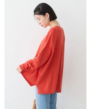 AMERICAN HOLIC ＢＩＧニットプルオーバー Red