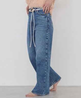 AMERICAN HOLIC 【EDWIN別注】ワイドデニム Medium Indigo