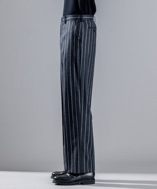 JOSEPH HOMME ブークレストライプ　フランネル / BAGS グレー系1