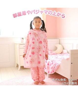 Mother garden マザーガーデン くまちゃん柄 ふわふわ あったか キッズ スリーパー  100cm～120cm / 120cm～140cm -